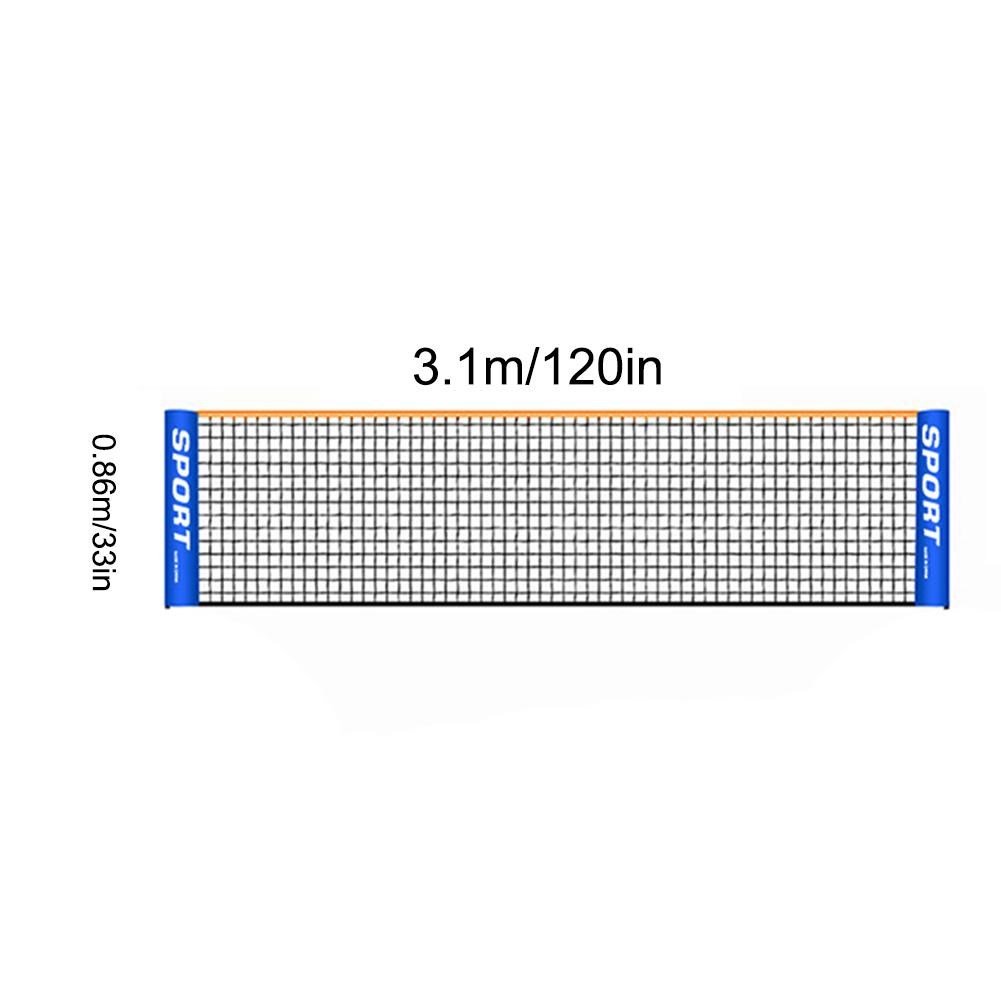 Portable Tennis Net Badminton Net Volleyball Net Easy Set p