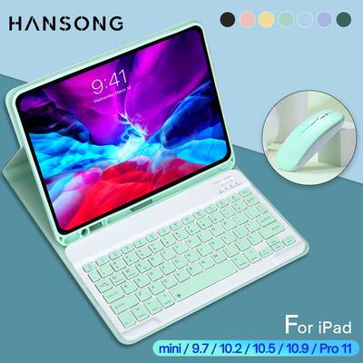 For iPad Keyboard Case For iPad Pro 11 Air 4 Mini 6 10.2 9