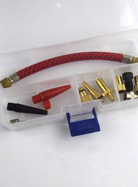 11Pcs Bike Air Pump Hose Tip Tire Inflater Adapter Bicycle