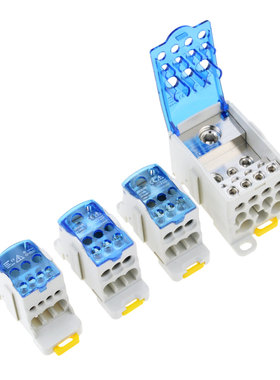 UKK80A 125A 160A 250A 400A 500A Terminal Block 1 in many Out