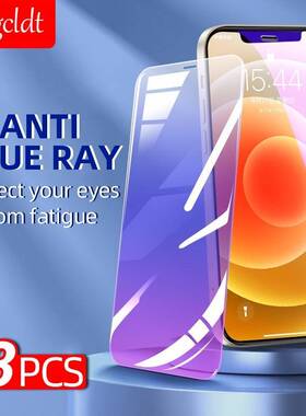 Full Coverage Anti Blue Light Screen Protector for iPhone 1