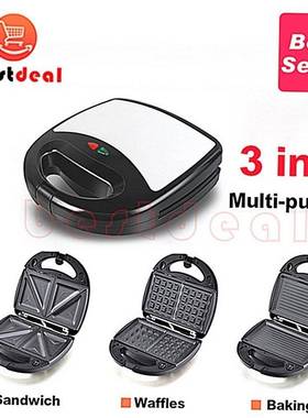 3 in 1 bread breakfaST Machine Panino ToaSTer Sandwich Maker