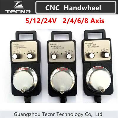 2 4 6 8 Axis MPG Pendant Handwheel manual pulse generator 5