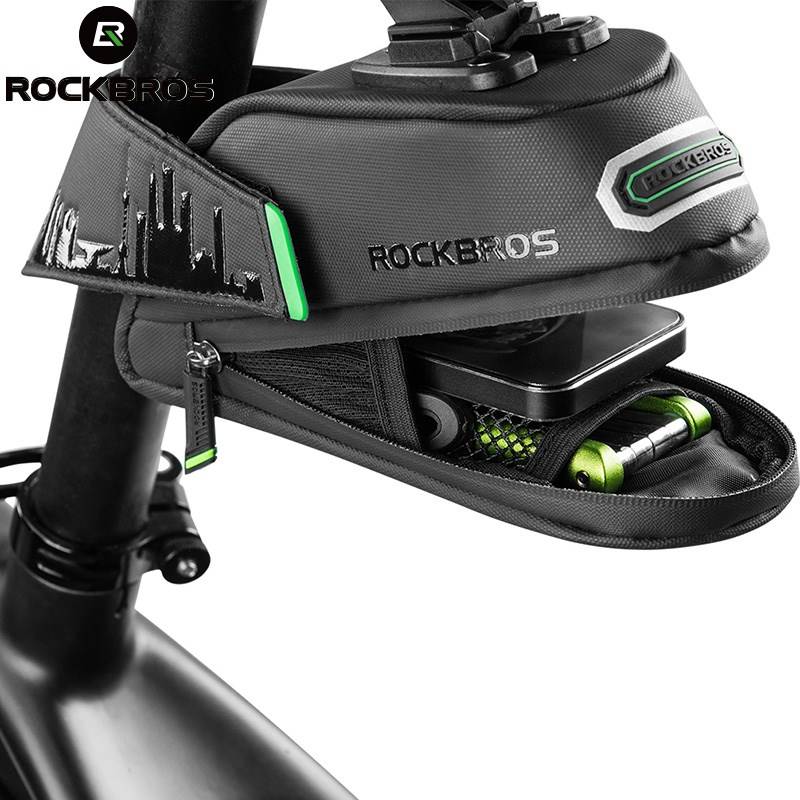 Cycling Rainproof Bicycle Bag Shockproof Bike Saddle Bag Sha