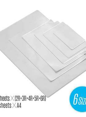 100 Sheets A4 80mic Thermal Laminating Film Pouches PET Clea