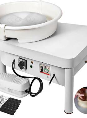 25cm 350W Electric Wheel Pottery Lathes Machine Ceramic Clay