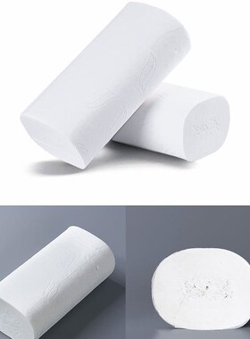 10 Rolls/set white Toilet Paper No Fluorescent Agent Soft 4