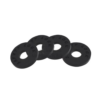 4pcs Electric Guitar Strap Locks Blocks High Quality Rubber