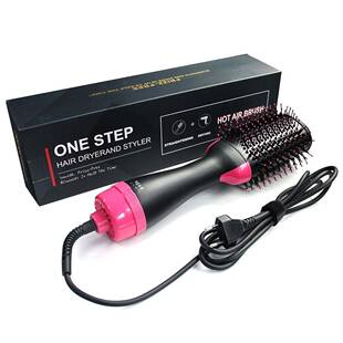 New 2 In 1 One Step Hair Dryer Blow Volumizer Hot Air Brush