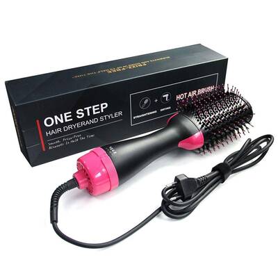 New 2 In 1 One Step Hair Dryer Blow Volumizer Hot Air Brush