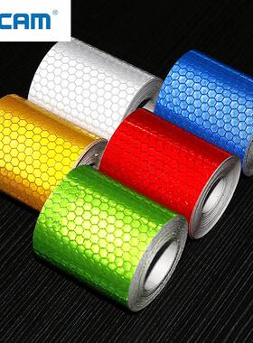 *ESCAM 5cmx3m Car Reflective Material Tape er Automobile Mot