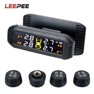 Solar Car Tyre Pressure Monitor TPMS Tire Pressure Monitori