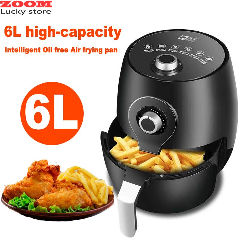 6L intelligence Oil free Air frying pan electric Airfryer