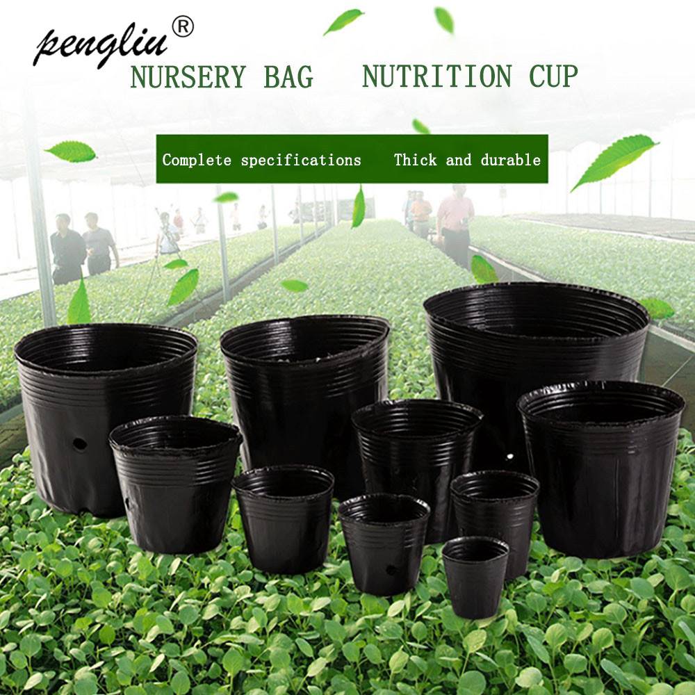 Nursery pot plastic Plant Seeds nursery box garden Propagat