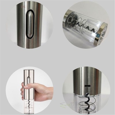 Automatic Wine Opener USB Stainless Steel Wine Corkscrew Por
