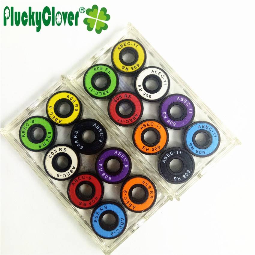 8pcs/set ABEC-9/11 High Quality Inline Skates Bearing 608rs