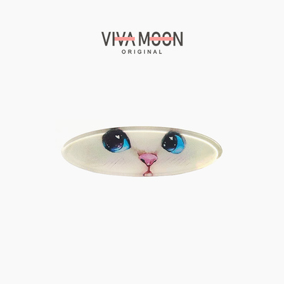 鞠婧祎同款小猫发夹刘海夹前额碎发边夹侧边发卡高马尾一字夹发饰