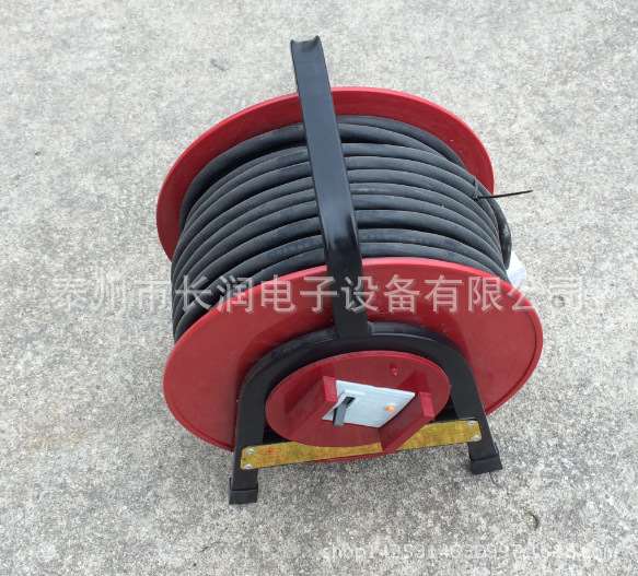 长润电子厂家生产移动电缆盘3x2.5mm2x30米3x2.5mm2x50米电源盘