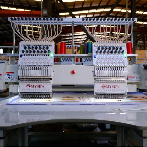 美尔绣MJS1502(60*60cm) 15针2头泰智系统商用型电脑全自动绣花机 - 封面