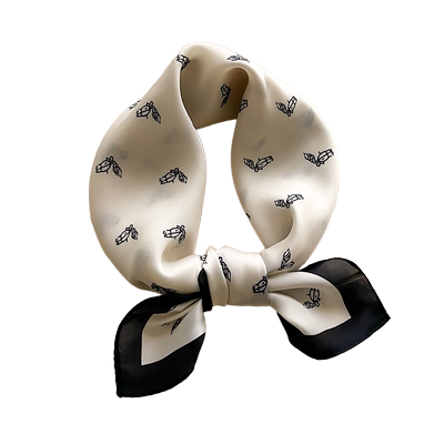 丝巾小方巾职业女春秋冬季