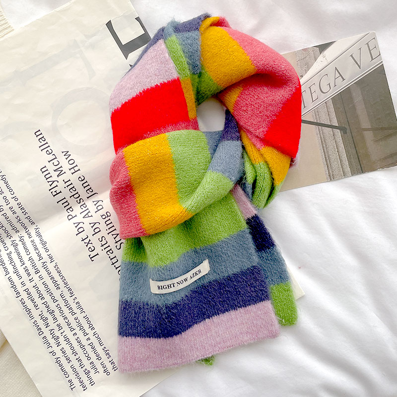 2023围巾可爱少女秋冬季