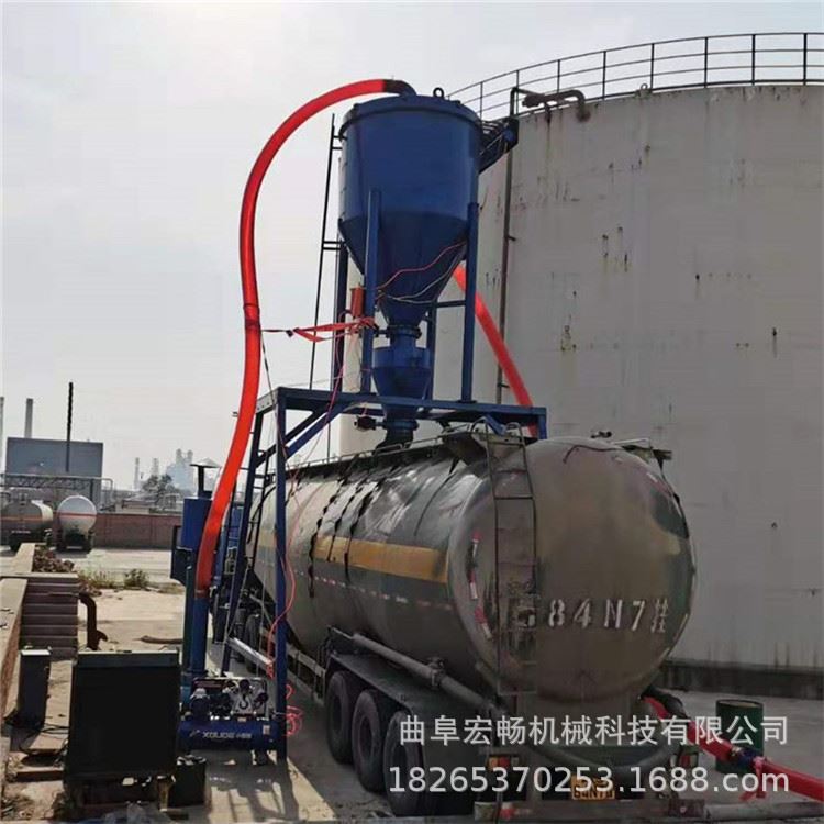 山东粉体 气力输送设备气力输送泵吸粮机无粉尘气力输送机