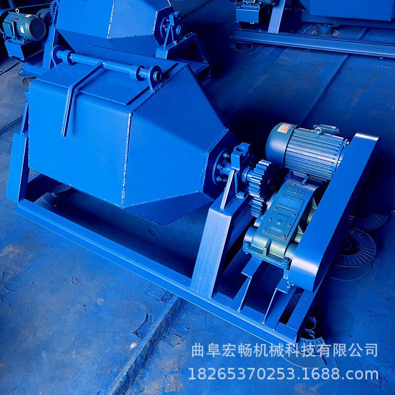 500升五金表面处理除锈机 六角滚筒抛光机石头倒圆角打磨机