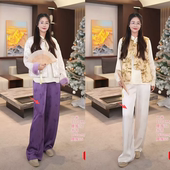 休闲裤 KZ1206 长102起 2026春新中式 二米粉丝专享 裤