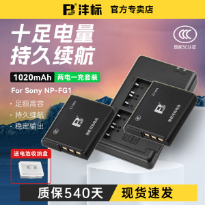 沣标NP-BG1电池FG1适用索尼CCD相机T20 T100 H9 H3 H7 H70 20 H50 WX1 DSC-HX5C HX7 HX30 10 HX9 WX10充电器