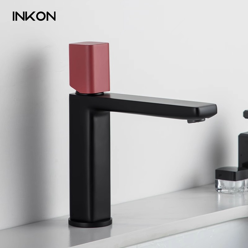 小魔方头形创意全铜水龙头极简