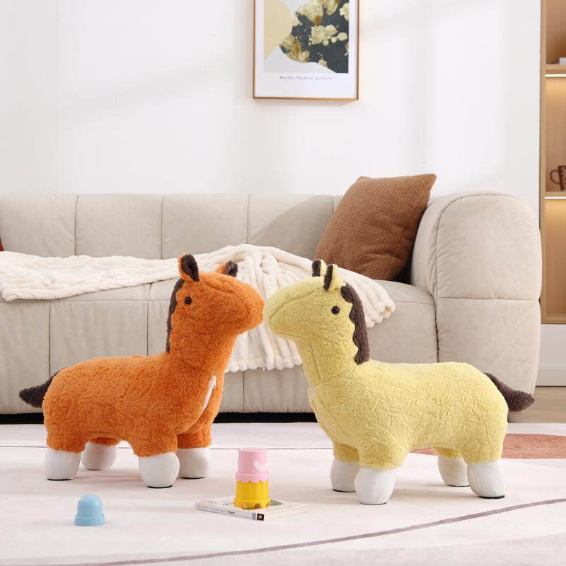 动物造型凳子儿童卡通凳玩偶坐凳网红小马凳子动物座椅客厅脚踏凳,住宅家具,儿童凳,淘宝优惠券,粉丝福利购,淘宝优惠卷