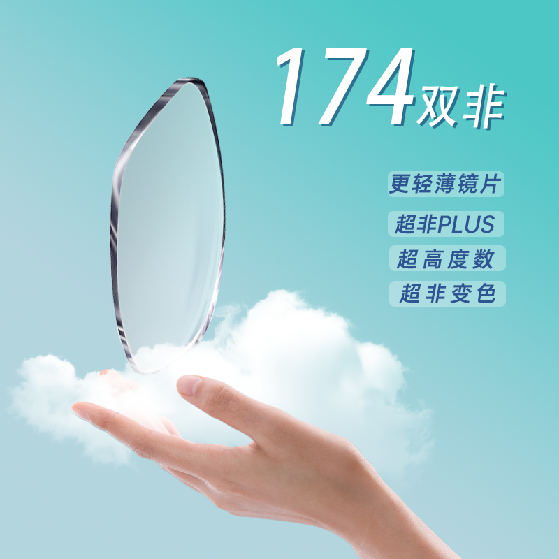 1.74双非超薄镜片镜片康耐特