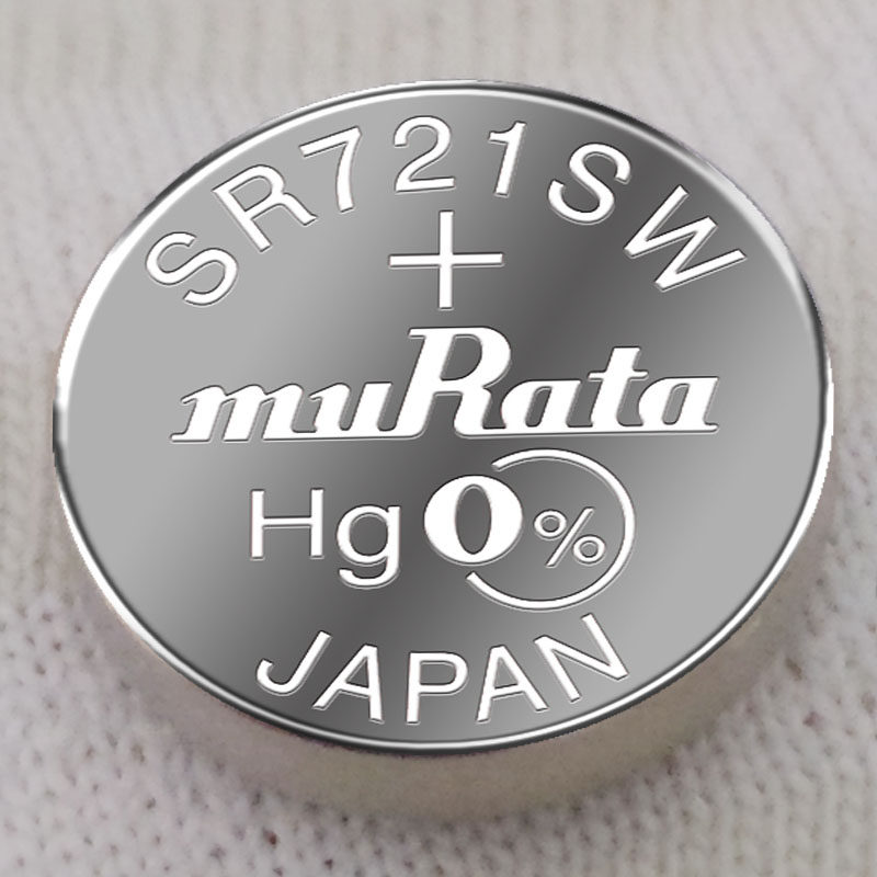 murAtA村田SR721SW/362无汞氧化银高电量进口手表钮扣高品质电池赫格