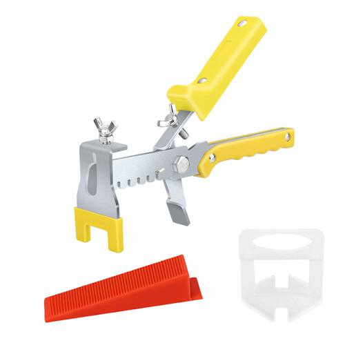 贴瓷砖十字架插片 瓷砖推紧钳 水平定位找平器  Tile Leveling