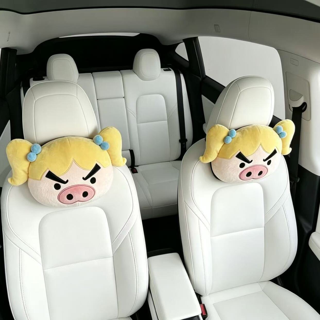 蜡笔小新飞天小女警车载颈枕