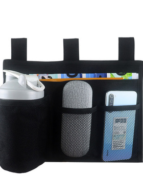 多口袋储物挂袋宿舍家用床头置物收纳挂袋Bunk bed storage bag