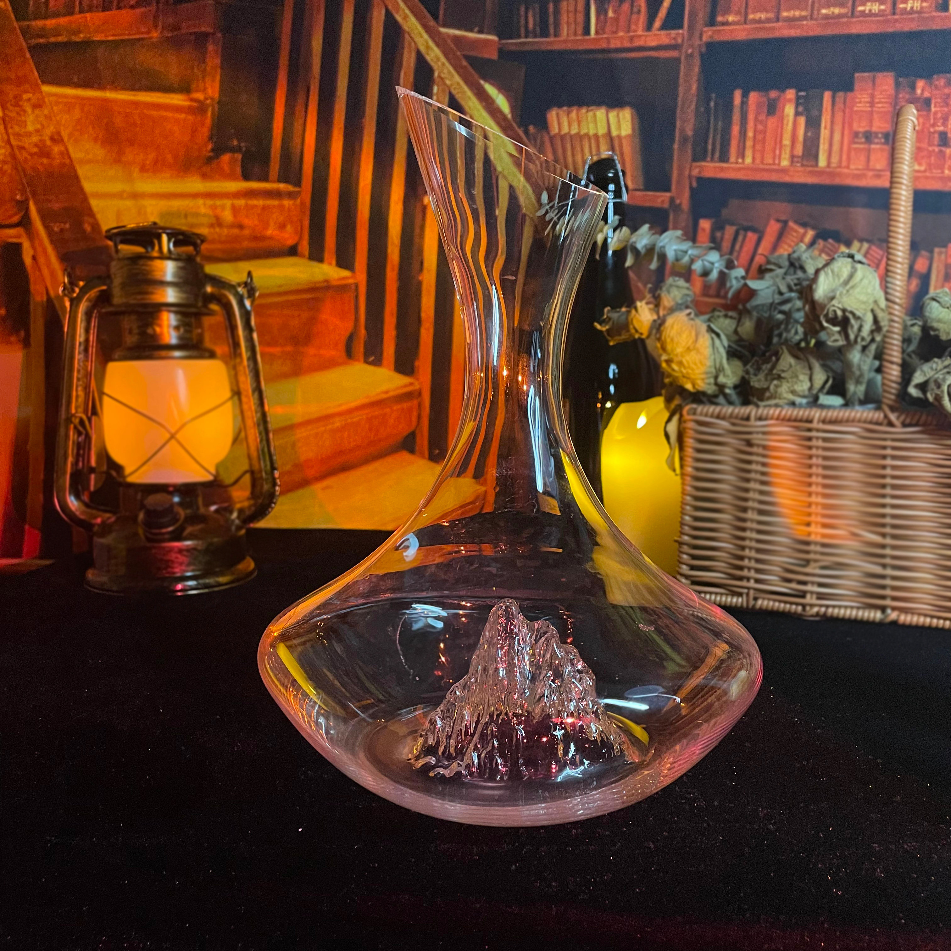 新款红酒醒酒器红酒家用高级感创意风葡萄酒醒酒器冰山醒酒壶高级