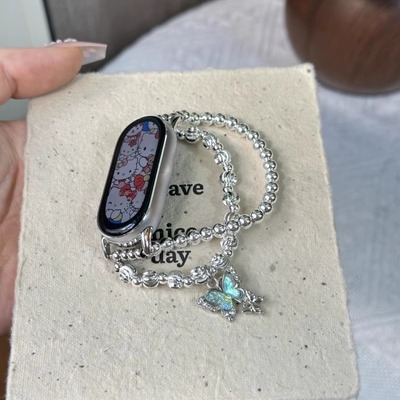 sanD-P小米10/9珍珠碎钻弹力腕带