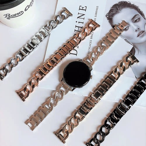 sanD-P华为GT5/4牛仔链金属表带