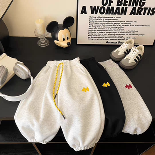 休闲运动哈伦卫裤 男童洋气裤 儿童宝宝宽松百搭时尚 韩版 子春秋新款