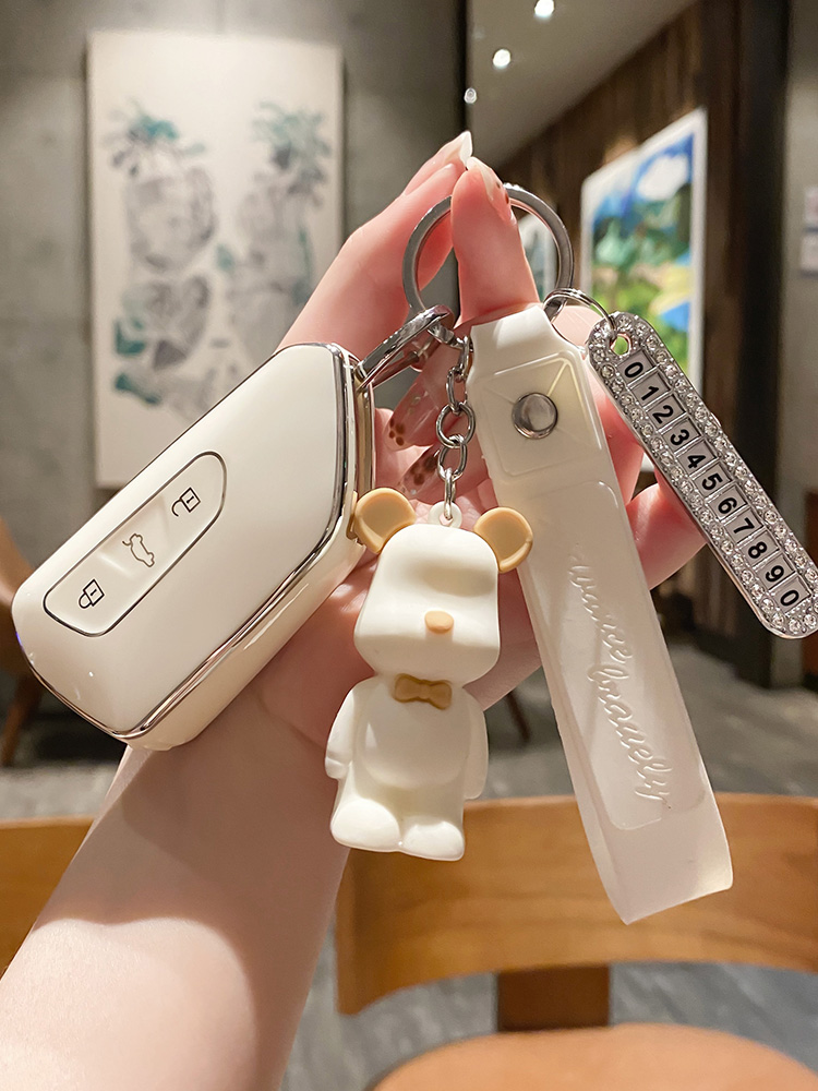 大众系列汽车钥匙套卡通扣
