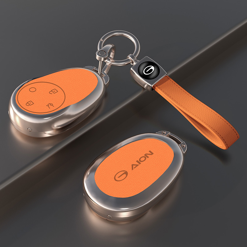 埃安RT钥匙套UT鹦鹉第二代v霸王龙aion广汽埃安yplus车lx金属壳扣