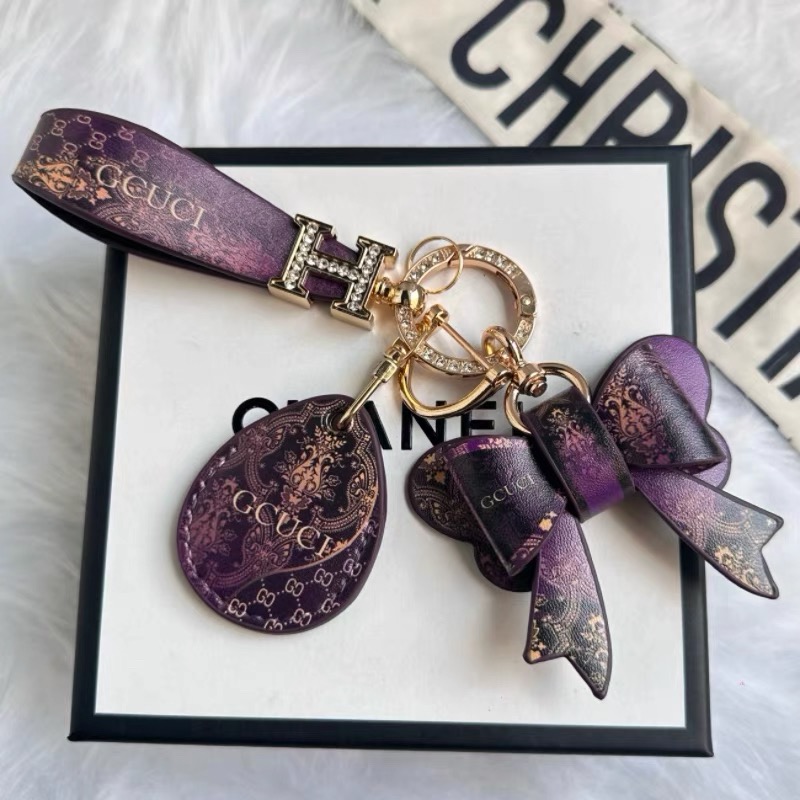 新款水滴形门禁卡套复古钥匙扣