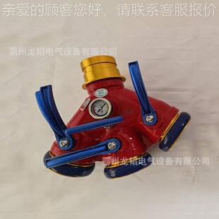 三分水一进出三高压分水阀0卡扣三三分水器 消防水带水截器螺4旋式