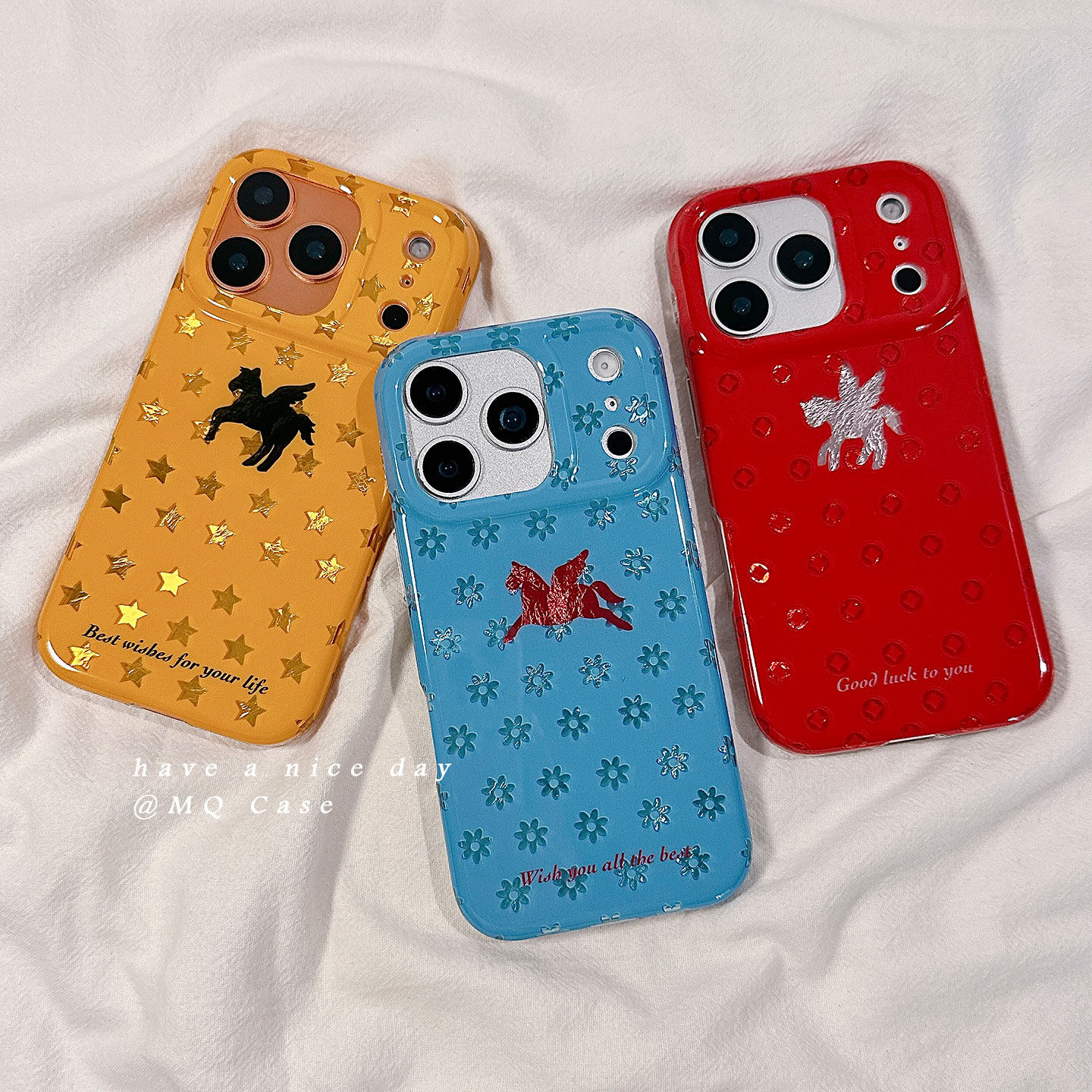 简约纹理小飞马适用苹果17手机壳iPhone17Promax新款16高级感15保护套13硅胶14防摔全包相机按键女款软壳马年