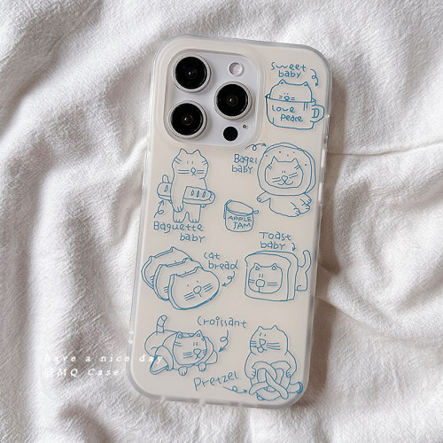 适用于iPhone亚克力可爱手机壳