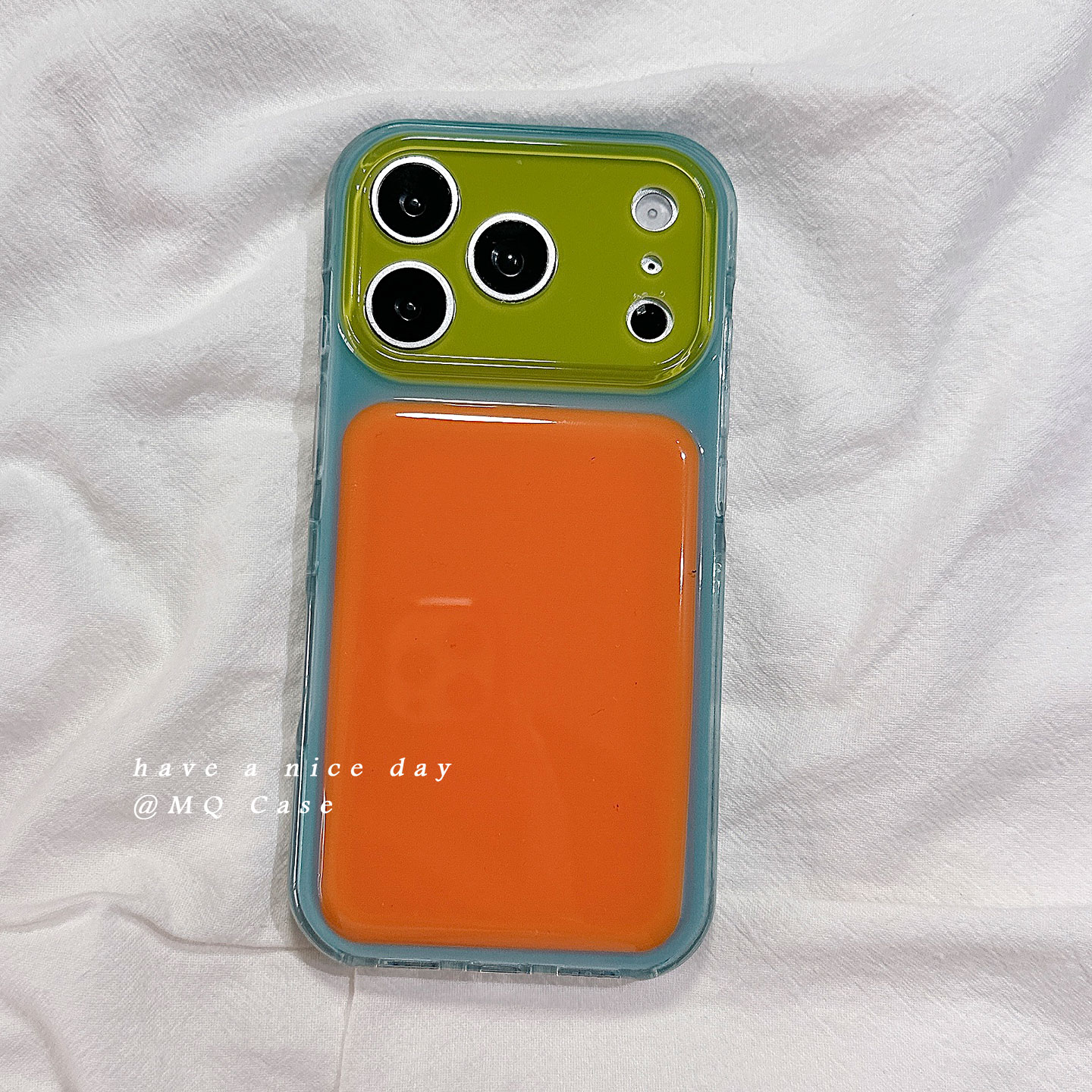 适用于iPhone简约纯色手机壳