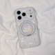 韩风可爱小猫卡通适用苹果17手机壳iPhone17Promax新款 16高级感15Pm保护套硅胶防摔全包旋转支点磁吸支架女软