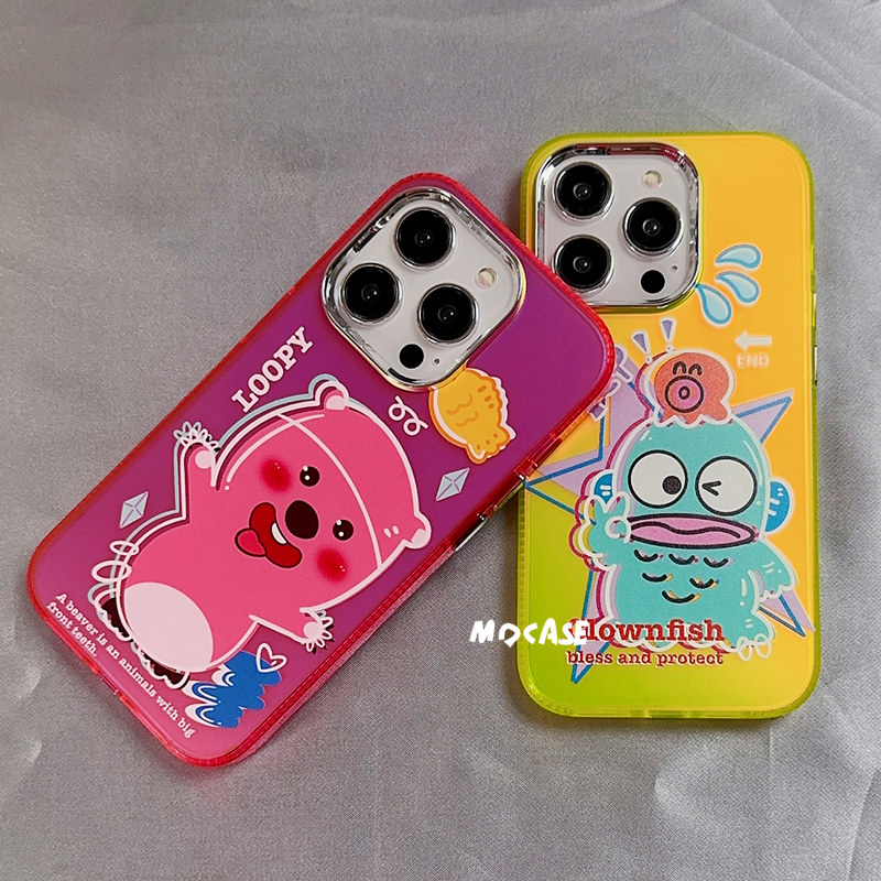 网红可爱卡通适用苹果14手机壳iPhone13Promax新款个性情侣保护套12创意11全包硅胶防摔女款硬壳荧光镭射男生怎么看?