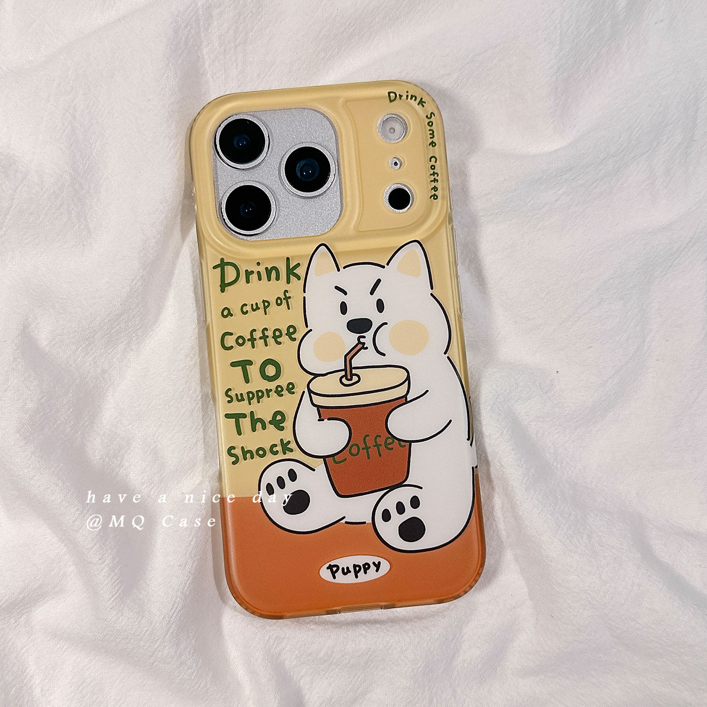 可爱小狗卡通适用苹果17手机壳iPhone17Promax新款16高级感15保护套13硅胶14防摔全包创意女款磨砂软壳男生外